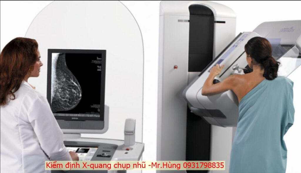 Kiểm định máy X-quang chụp vú